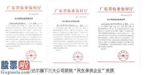中国股市新闻头条：康达尔旗下三大公司获批“民生保供企业”资质｜资本市场 同心抗疫