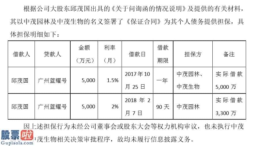 股市新闻直播在哪里看_违规担保再收关注函深交所质疑天广中茂(002509)内控存在重大缺陷