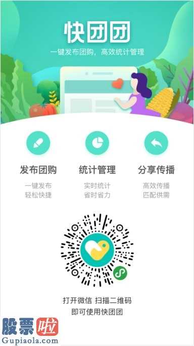 股评家：拼多多推出线下团购工具“快团团”,协助保障各地“网络菜篮子”稳产稳供