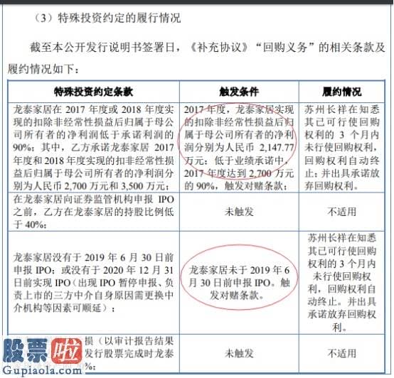 上市公司新闻发言人制度-被曝光隐瞒对赌协议龙泰家居精选层上会前4天收到全国股转公司处罚函