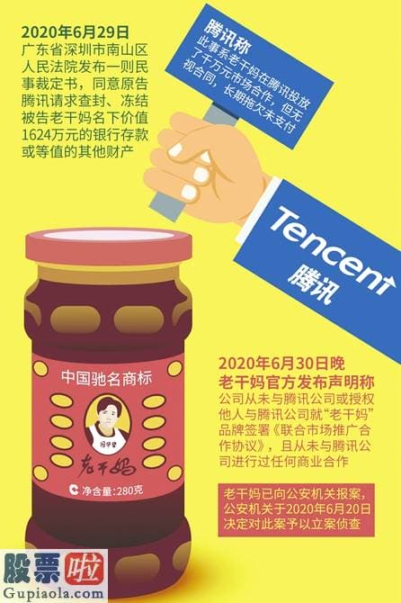 今日股市新闻：3人伪造老干妈公章“签约”腾讯：诈骗巨头就为倒卖嬉戏装备，这事这么赚钱？