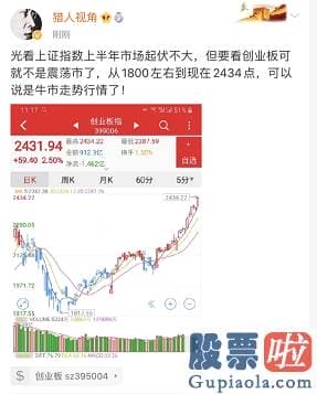 明日股市预测分析9月5日 大牛市的味道！创业板涨疯了